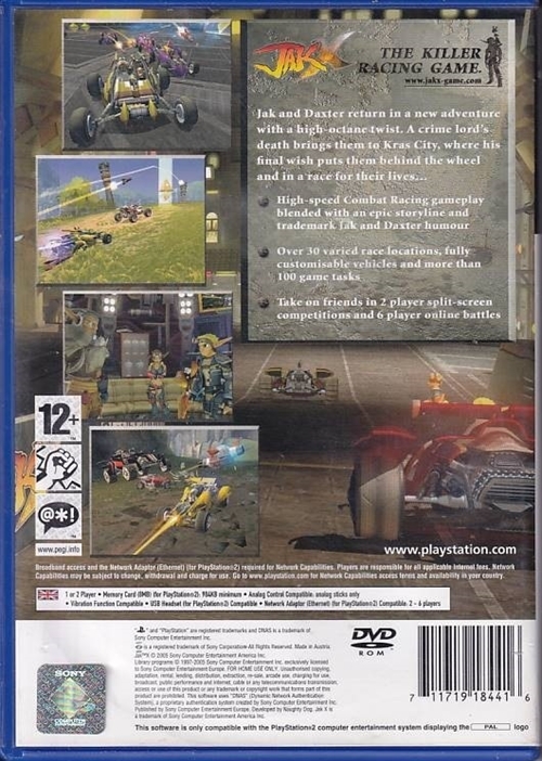 Jak X - PS2 (B Grade) (Genbrug)